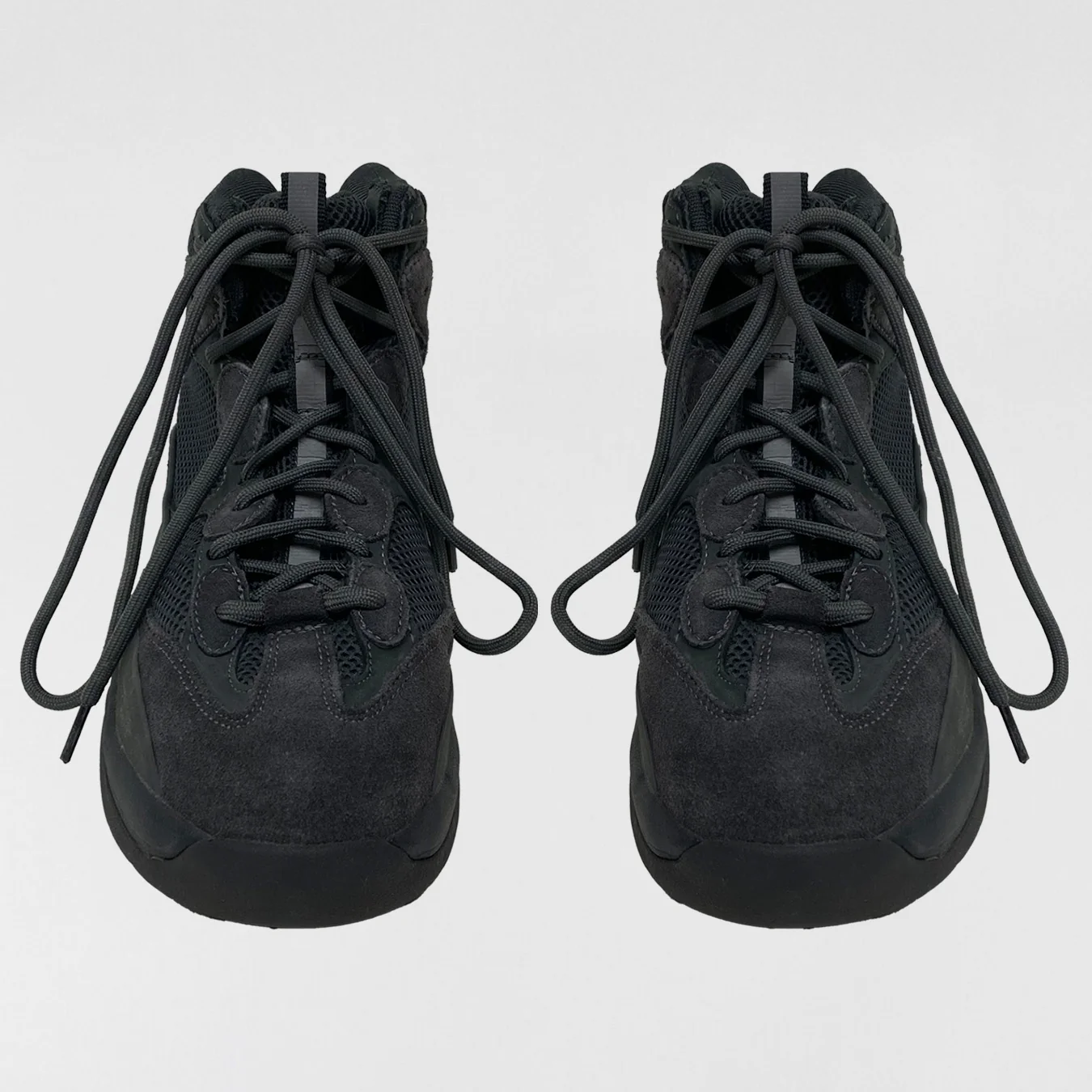 Yeezy Season 6 Suede Desert Boots In Graphite - Image 4