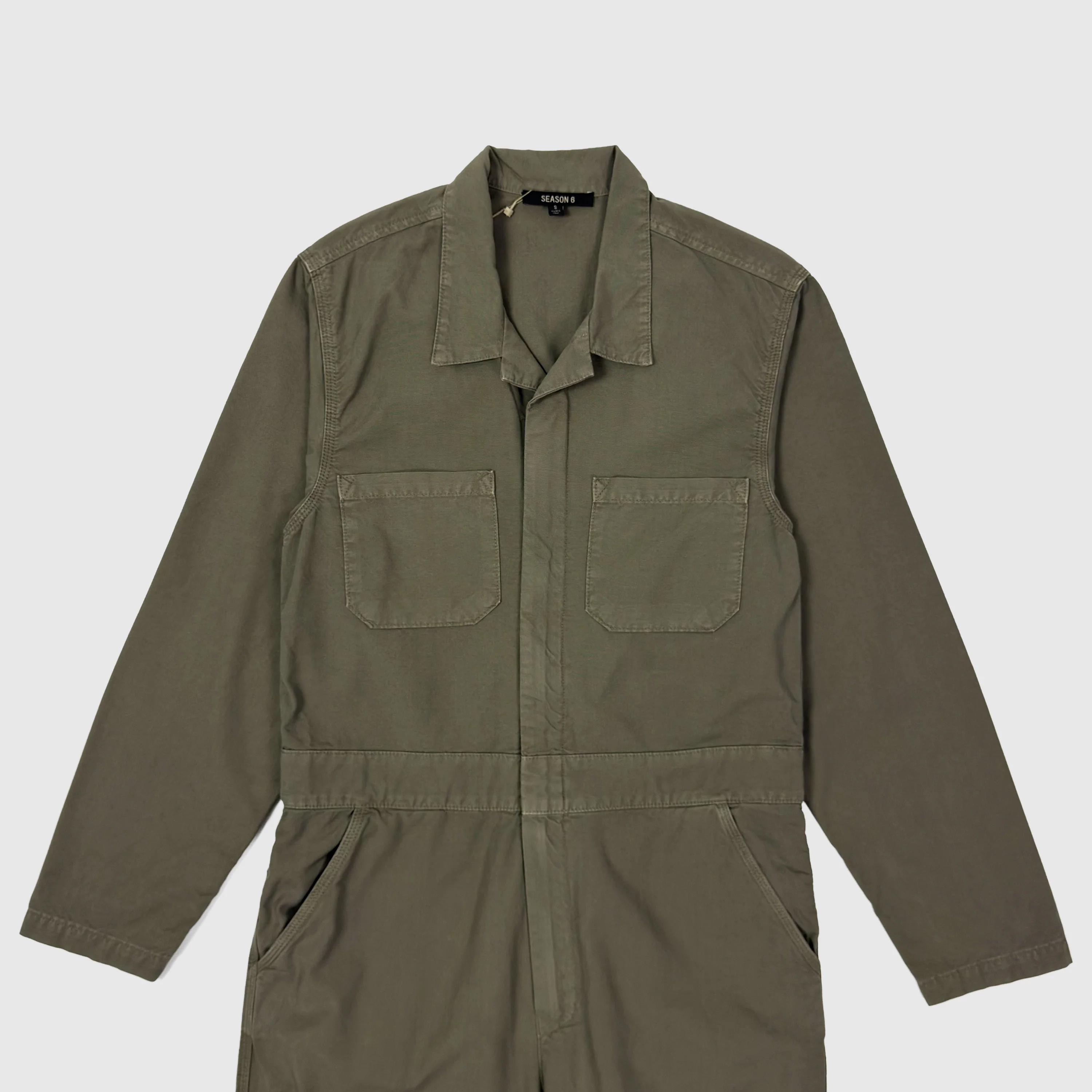 Yeezy Season 6 Workwear Jumpsuit In Sage - Image 2