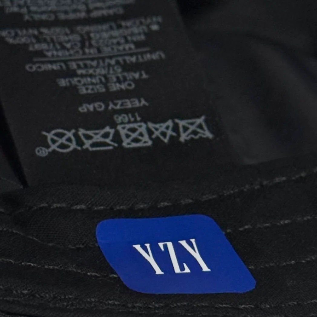 Yeezy Gap Balenciaga 2022 Foldable Nylon Logo Hat - Image 3