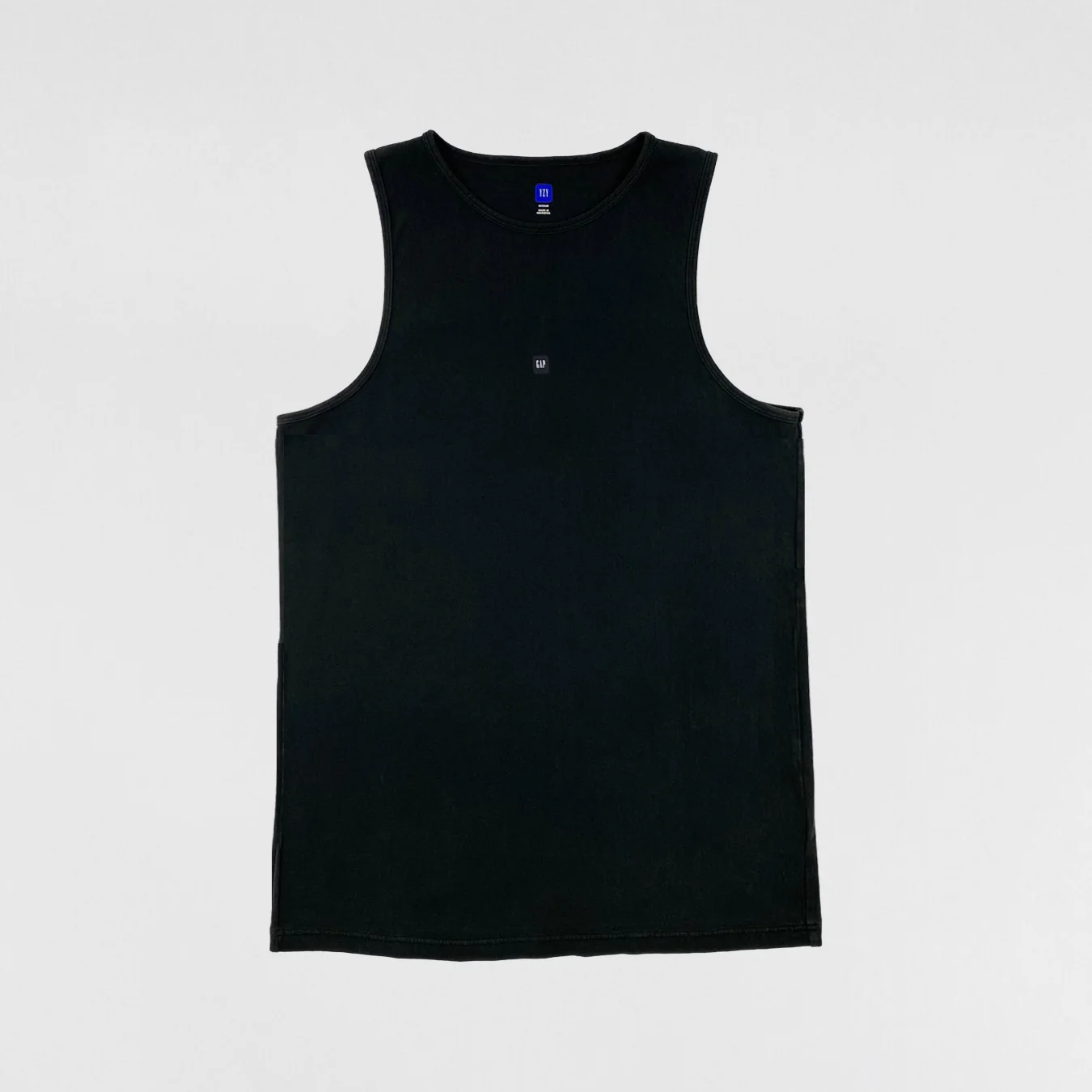 Yeezy Gap Balenciaga 2022 Loose Tank Top In Black