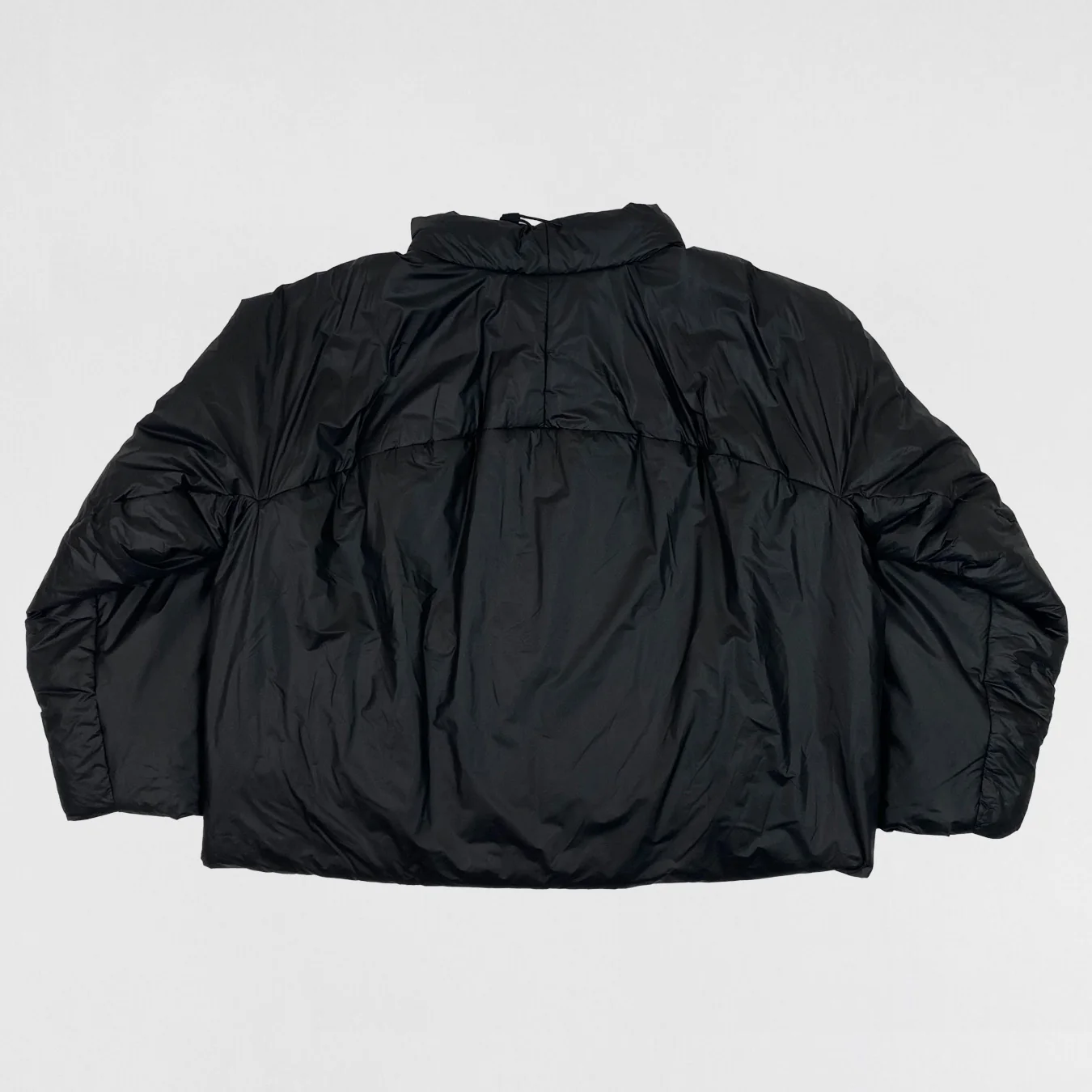 Yeezy Gap Balenciaga 2022 Mock Neck Puffer Jacket In Black - Image 4