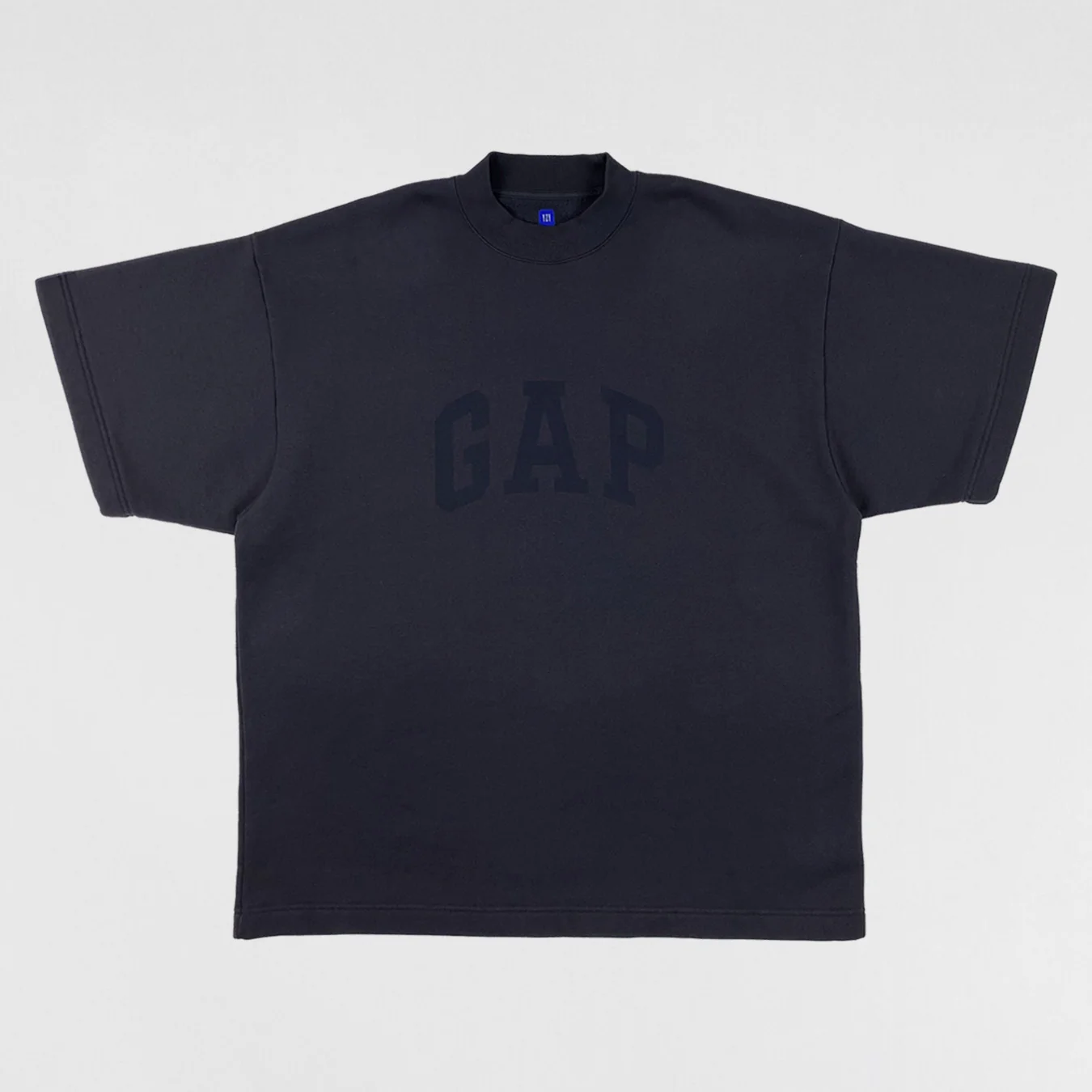 Yeezy Gap Balenciaga 2022 Padded Fleece Dove Tee In Black - Image 4