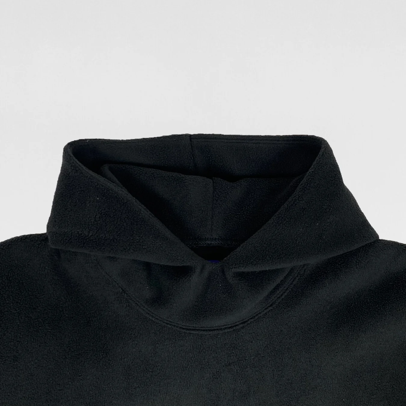 Yeezy Gap Balenciaga 2022 Polar Fleece Hoodie In Black - Image 2
