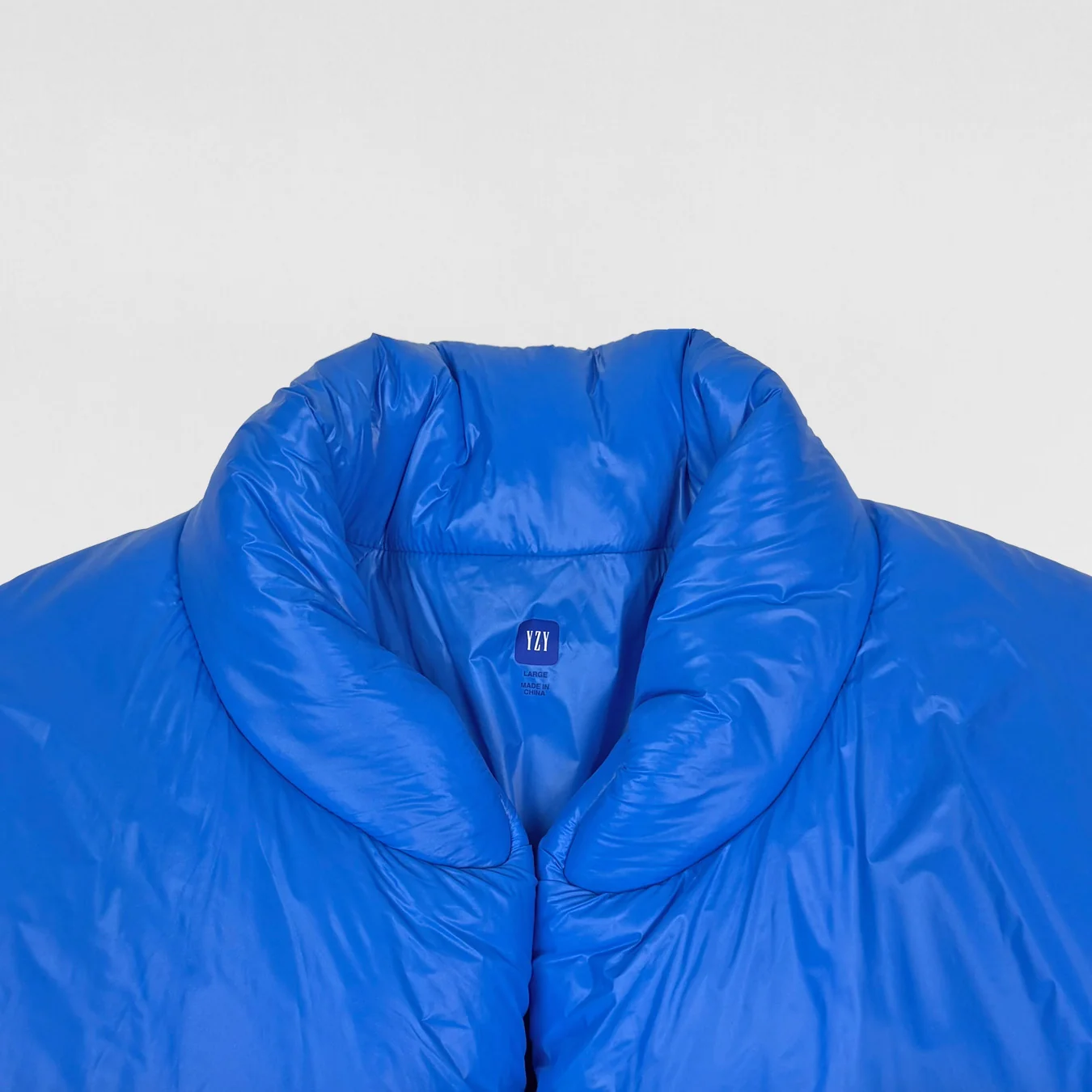 Yeezy Gap Balenciaga 2022 Round Jacket In Blue - Image 2