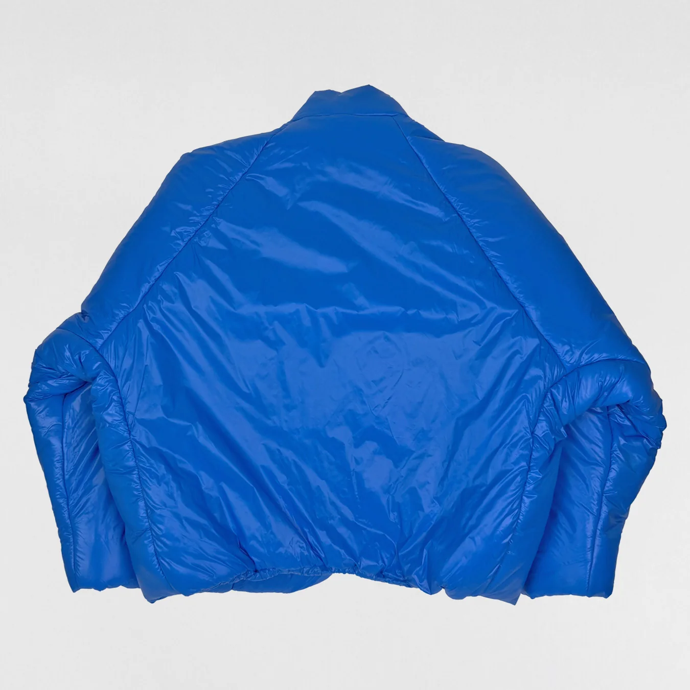 Yeezy Gap Balenciaga 2022 Round Jacket In Blue - Image 3