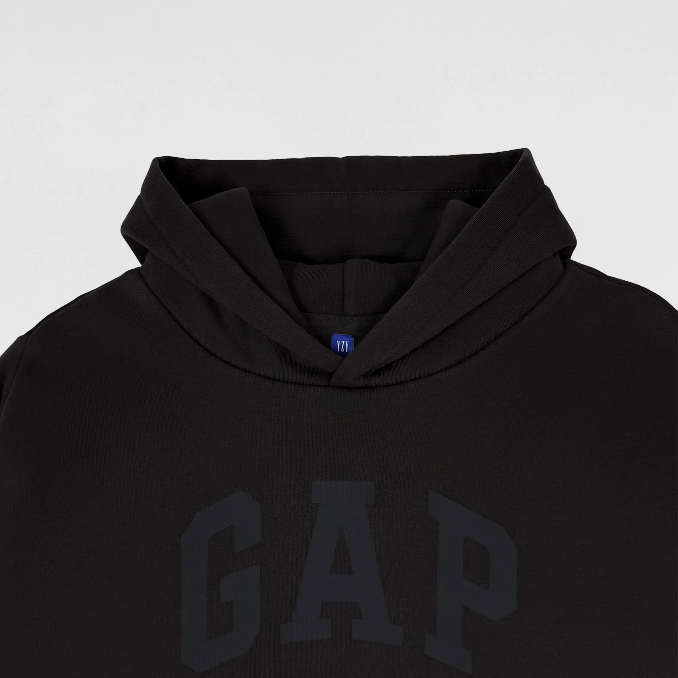 Yeezy Gap Balenciaga 2022 Shrunken Dove Hoodie In Black - Image 5