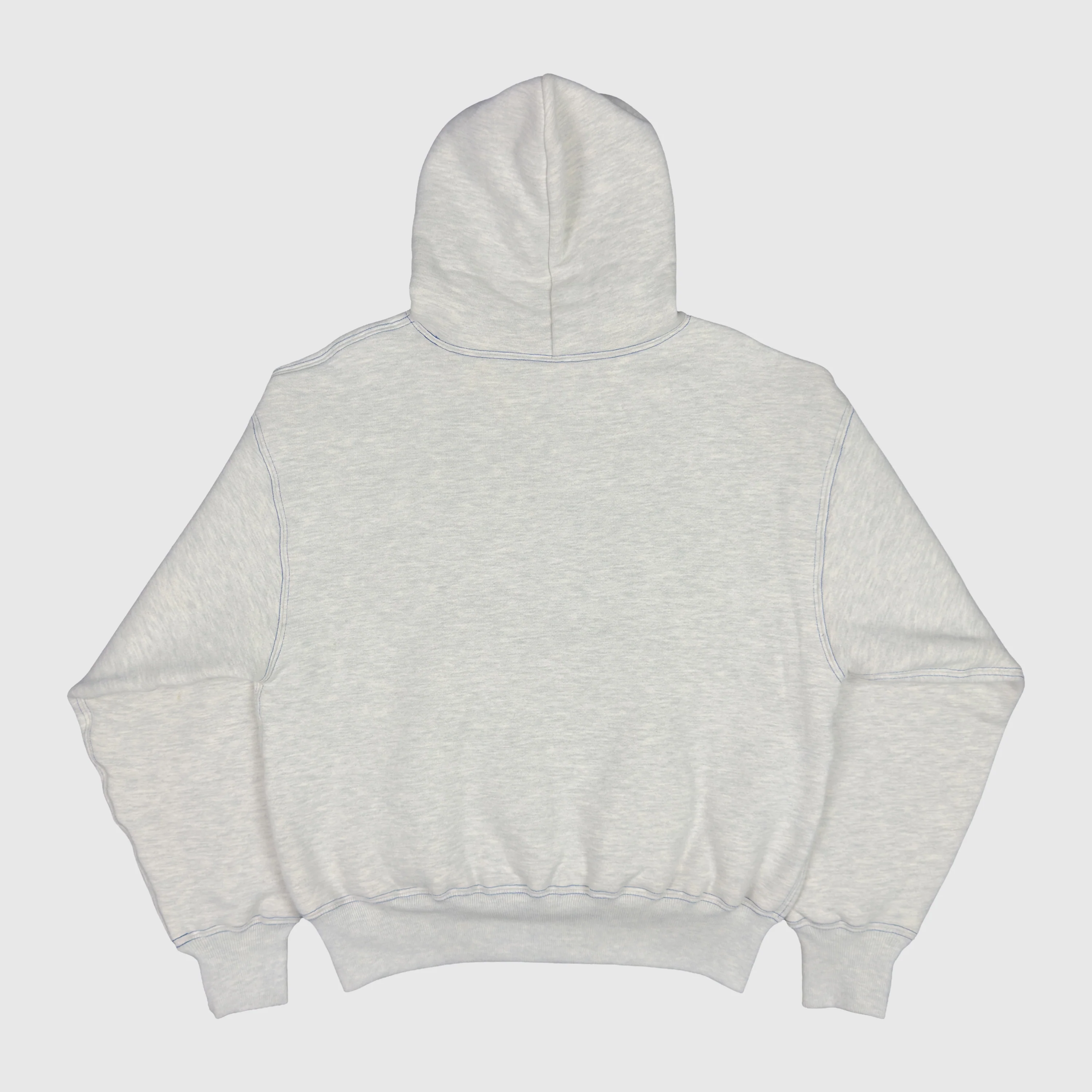 Yeezy 2019 Unreleased Snap Button Blue Stitch Perfect Hoodie - Image 7