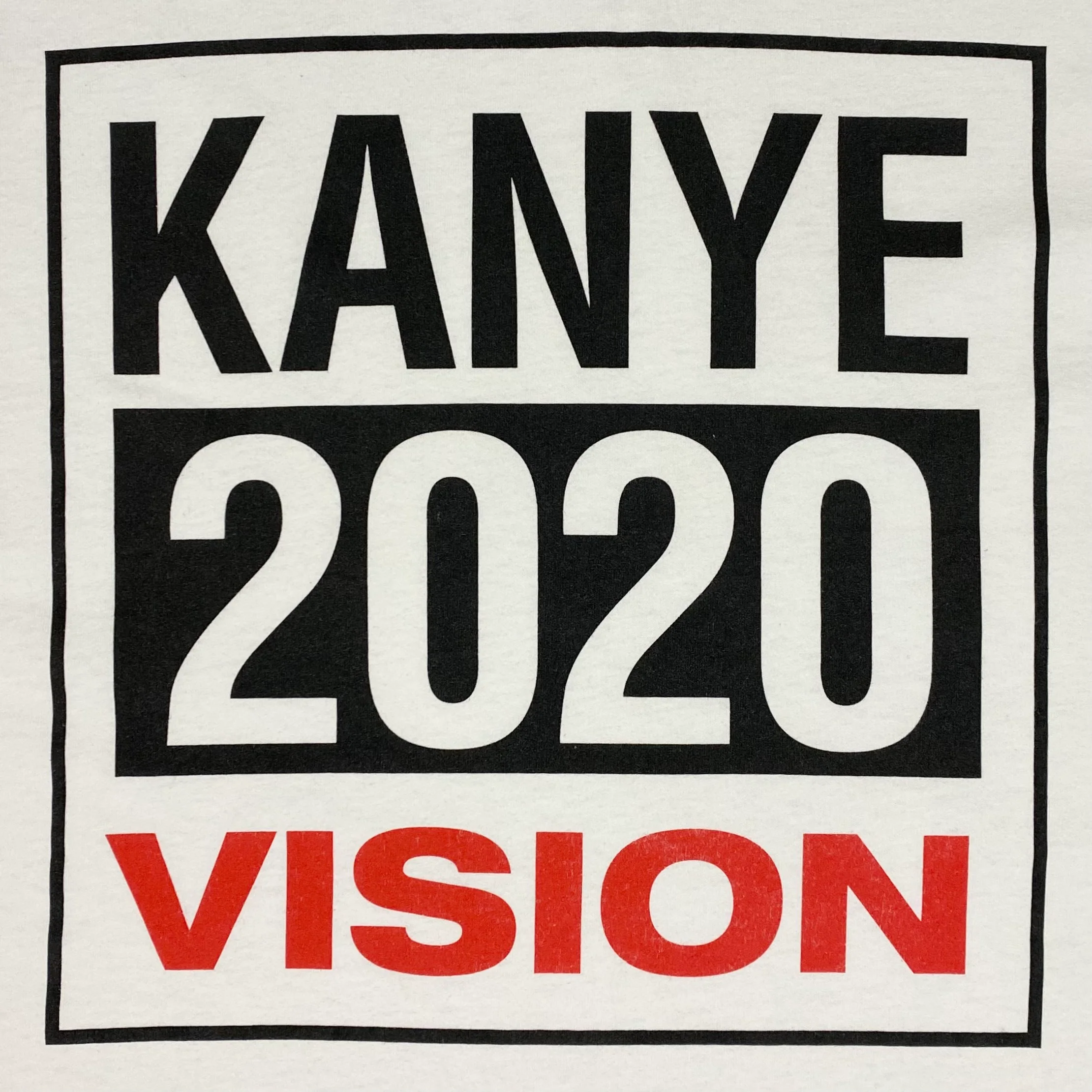 YZY 2020 Vision Unreleased Campaign Sample Tee - Image 2
