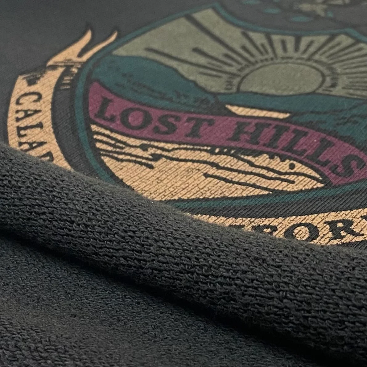 Yeezy 2017 Calabasas Crest Fleece Shorts In Akon - Image 4