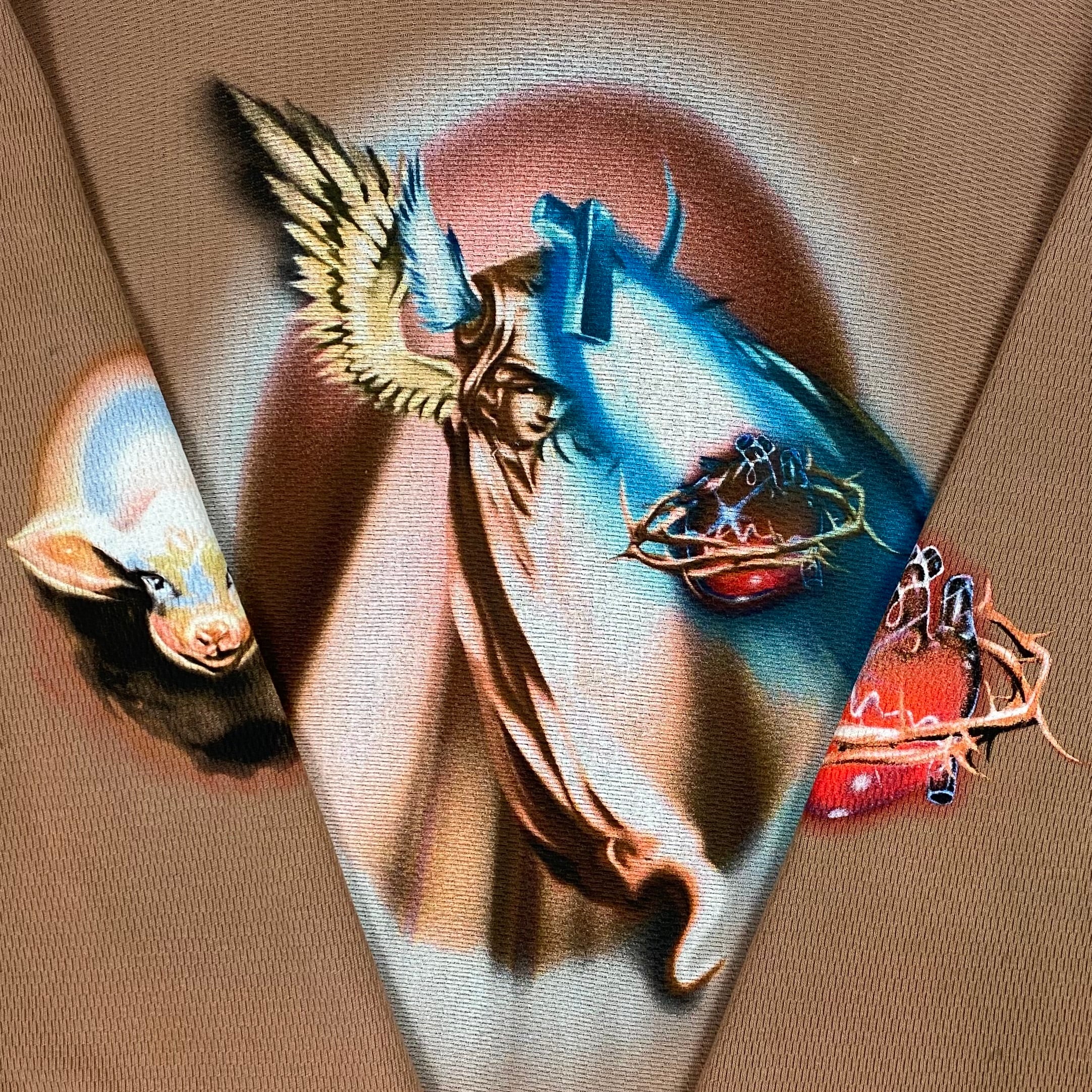 Yeezy Gap 2020 Unreleased Double Layered Thermal Long Sleeve By Forbidden Knowledge - Image 5