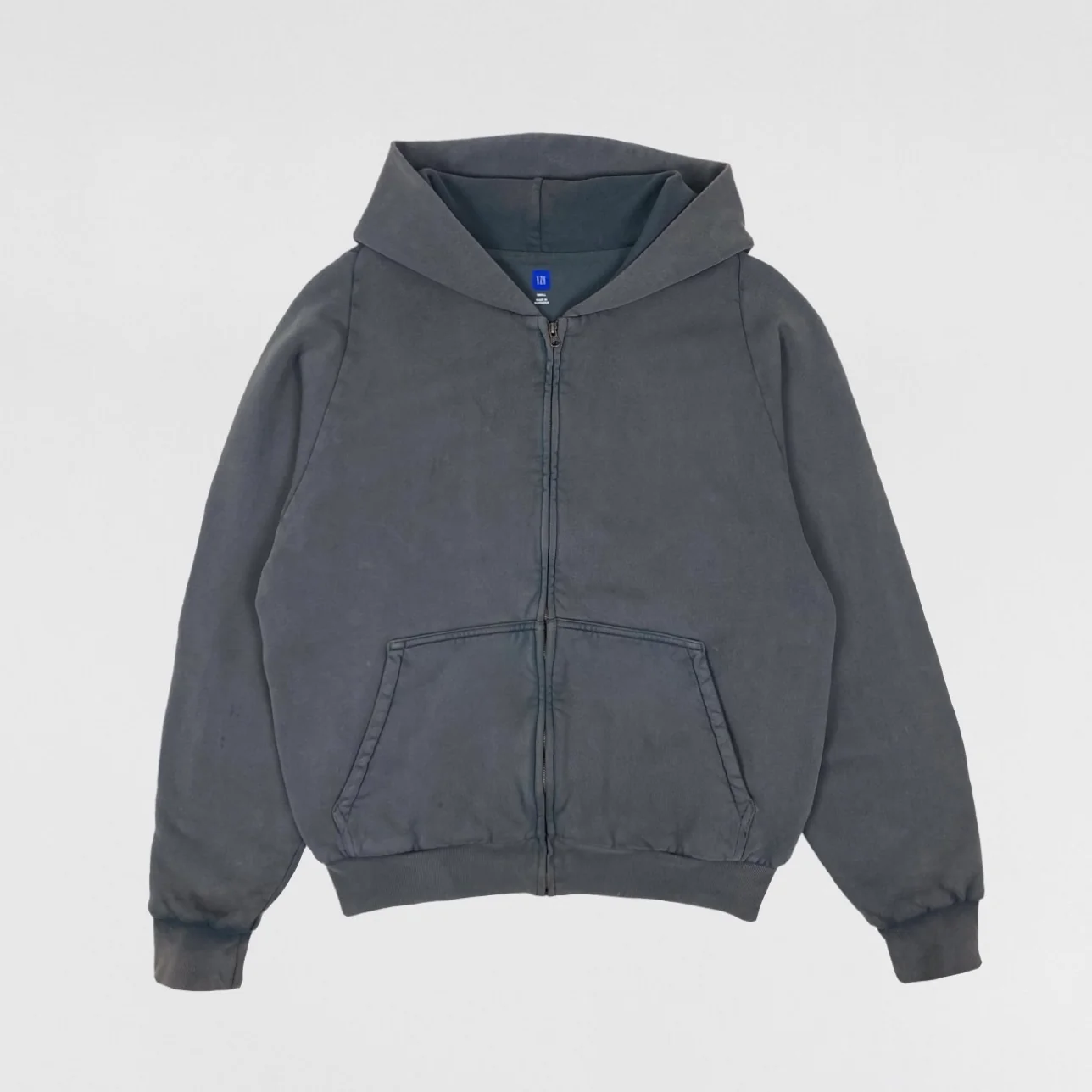 Yeezy Gap 2022 Zip Hoodie In Poetic Grey