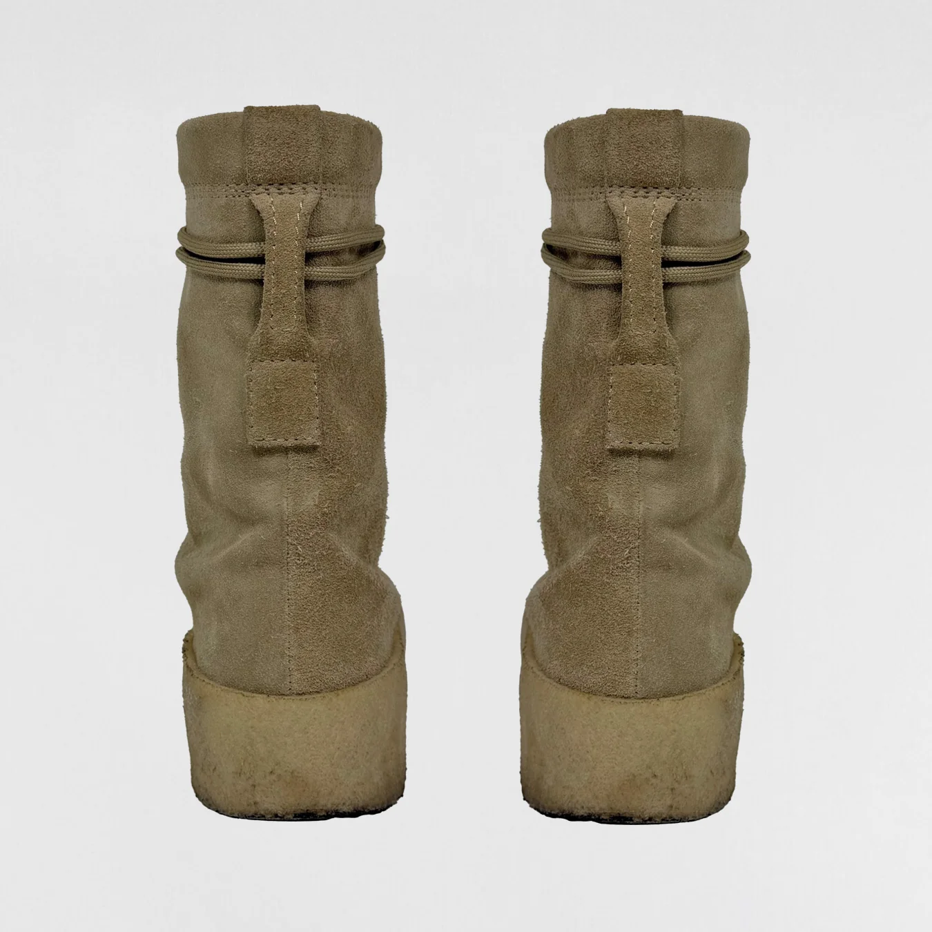 Yeezy Season 2 Crepe Boots In Taupe - Image 4