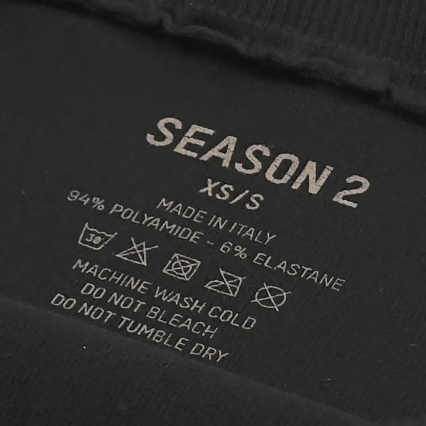 Yeezy Season 2 Seamless Leggings In Black - Image 3