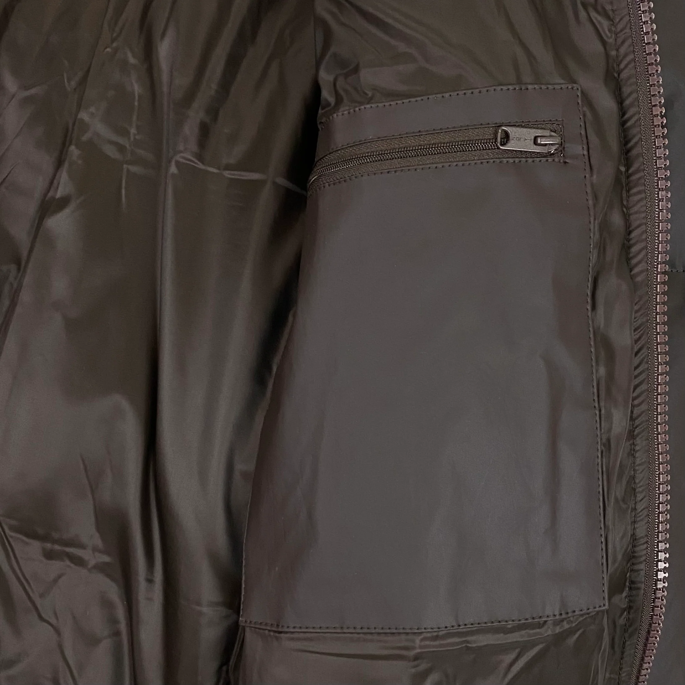 Yeezy Season 3 Waxed Down Puffer Jacket Onyx Shade - Image 9