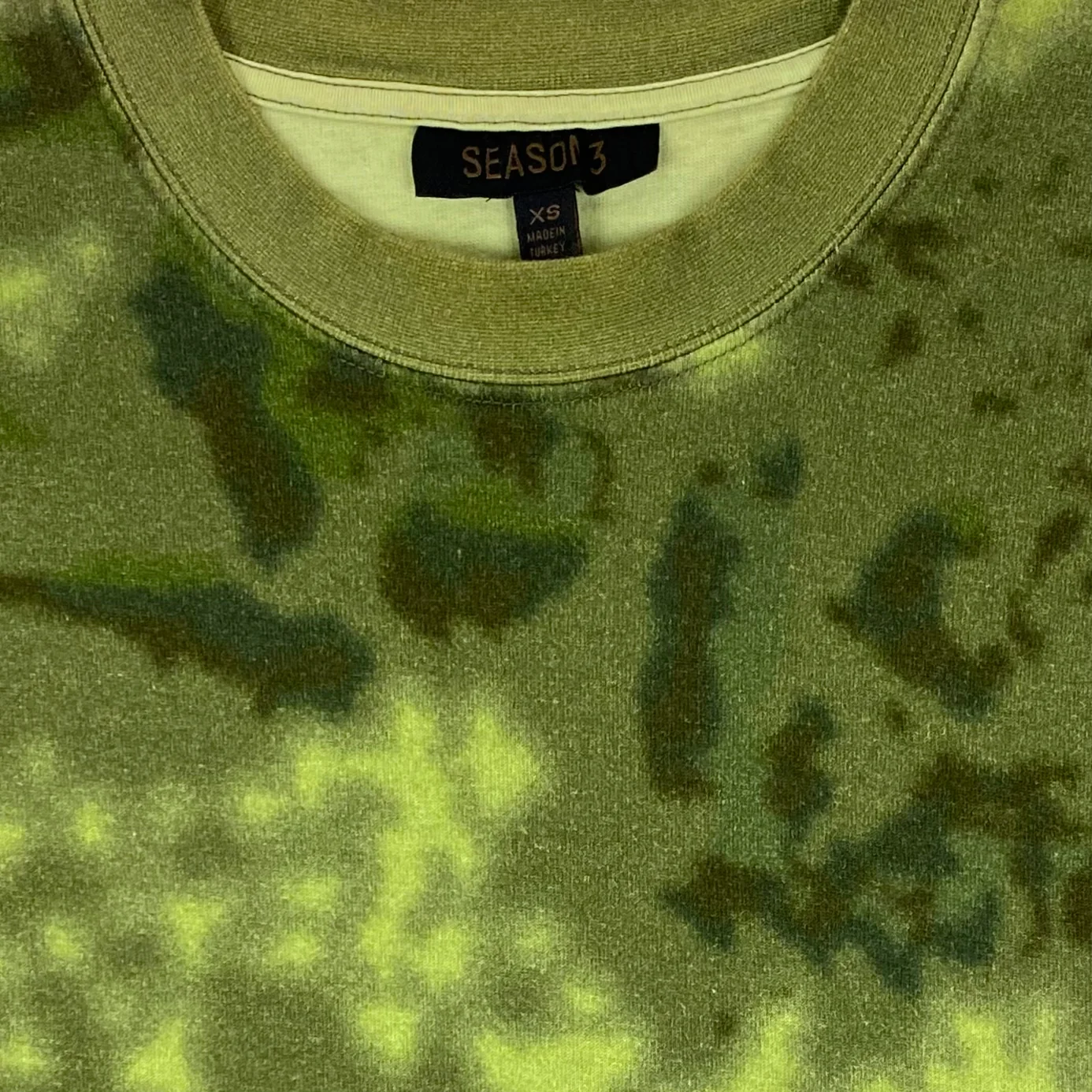 Yeezy Season 3 Heavy Knit Tee In Camo - Image 2