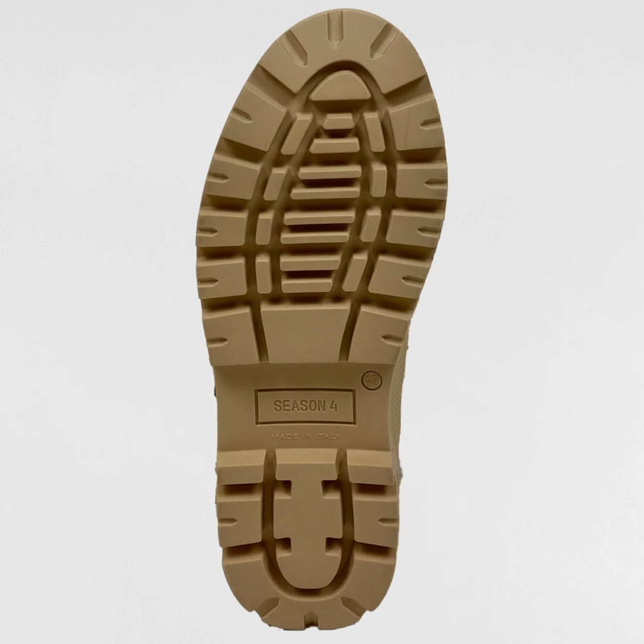 Yeezy Season 4 Combat Boots In Sand - Image 8
