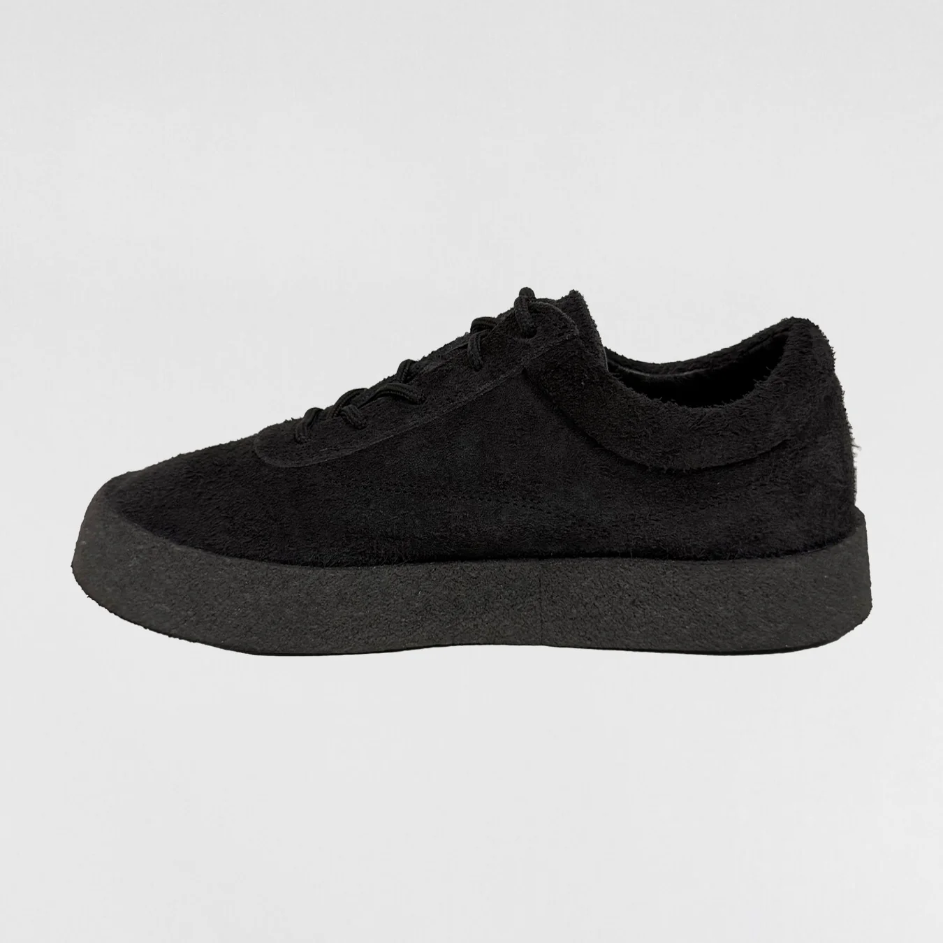 Yeezy Season 6 Crepe Sneaker In Suede Black - Image 6
