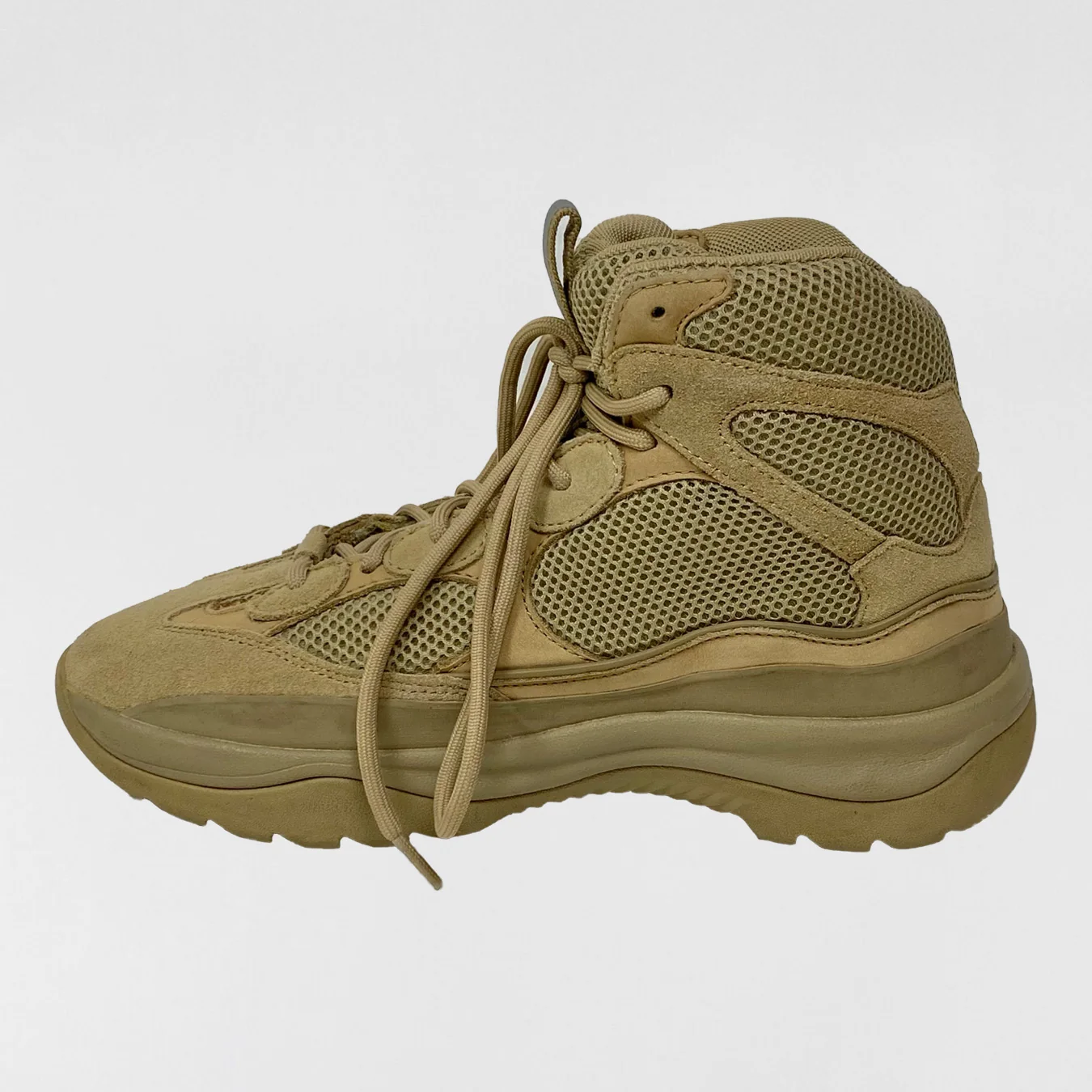 Yeezy Season 6 Suede Desert Boots In Taupe - Image 8