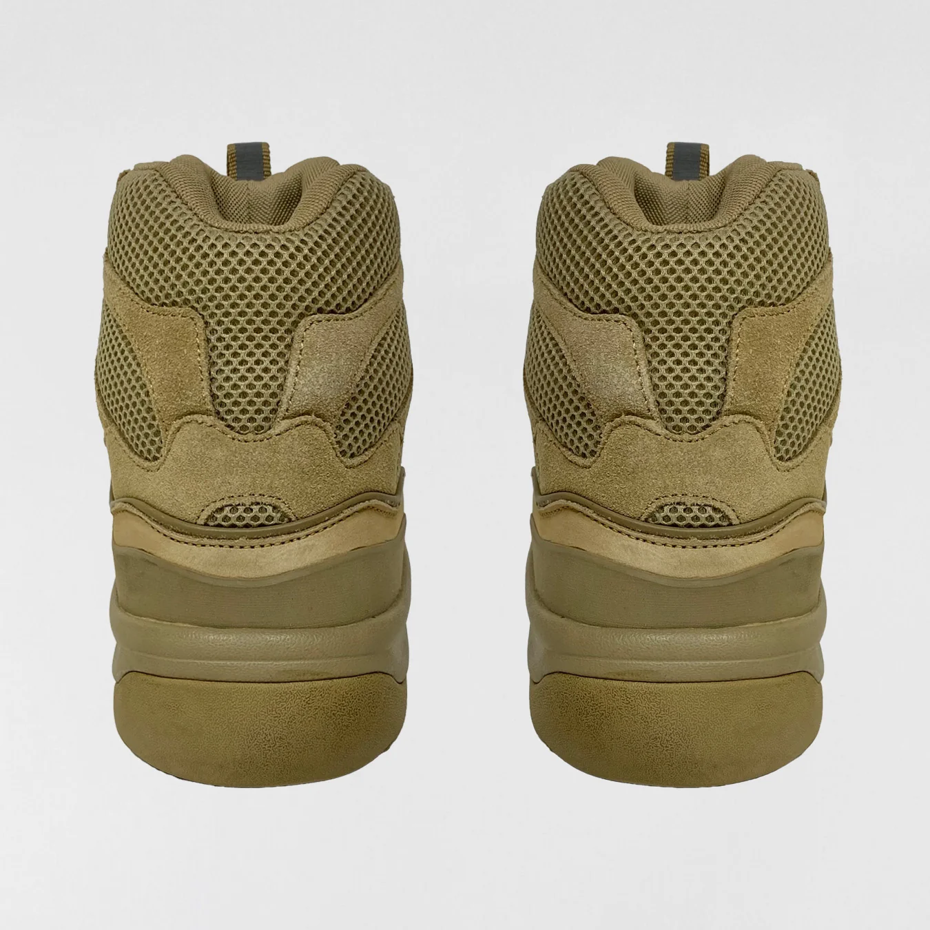 Yeezy Season 6 Suede Desert Boots In Taupe - Image 9